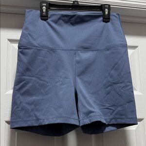 Yogalicious LUX 5” Women's Slate Blue Bike Shorts
